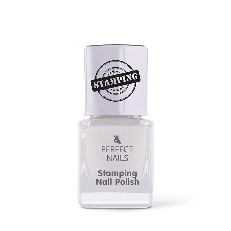 Stamping Nail Polish White #002